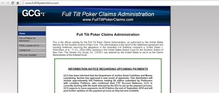 Full Tilt Poker Claims Administration